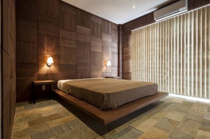 Residential bedroom interior by Arterra Interio