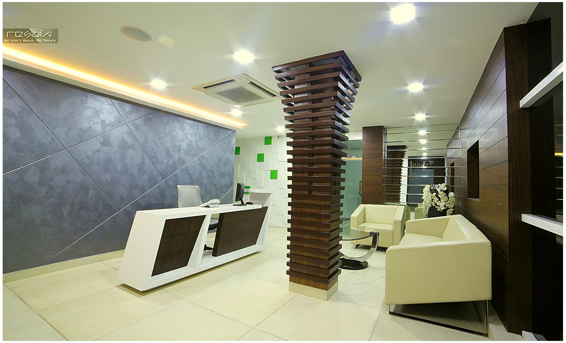 Corporate office interior by Arterra Interio